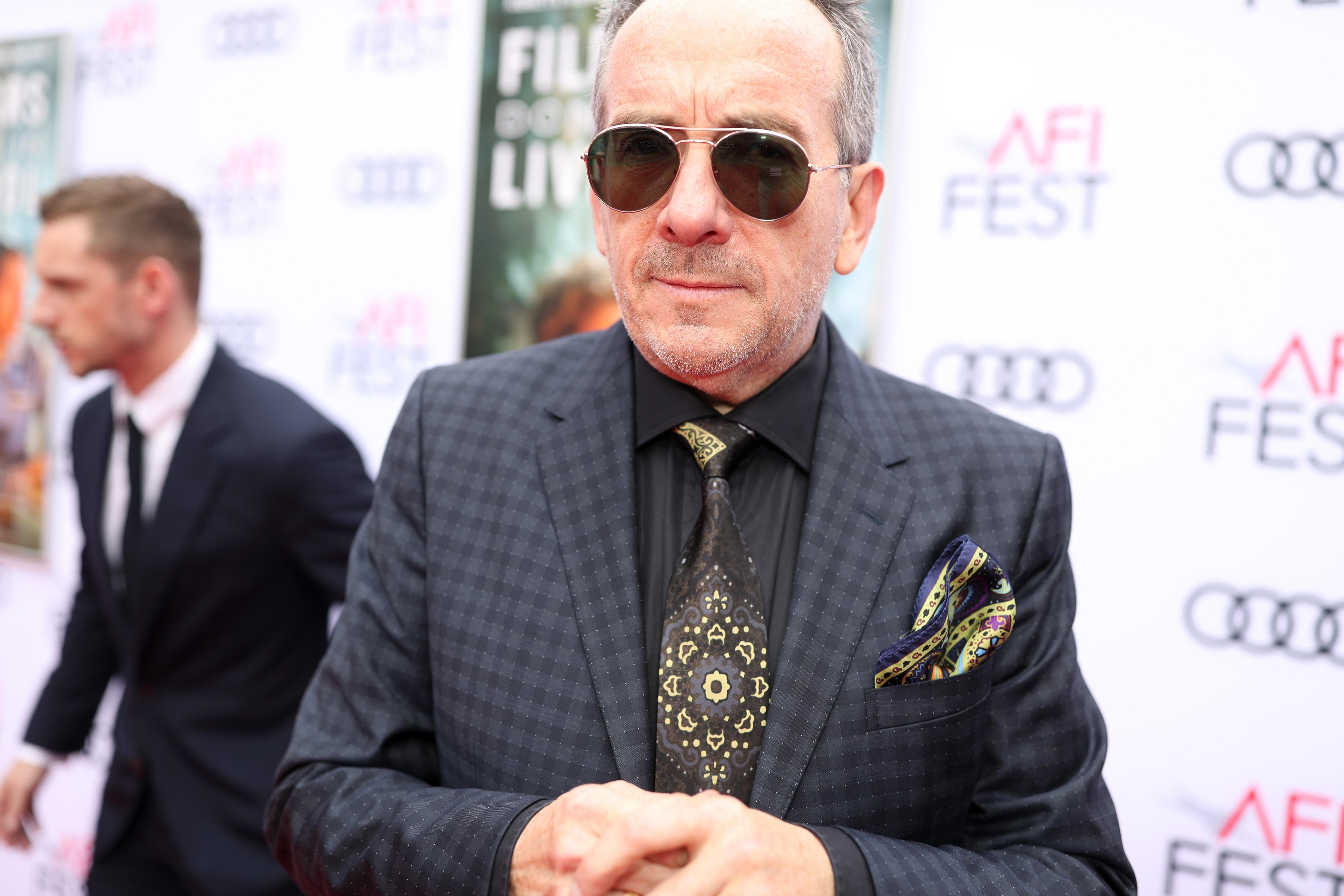 Elvis Costello attends the screening of 'Film Stars Don't Die In Liverpool' at AFI FEST 2017 Presented By Audi at TCL Chinese Theatre on November 12, 2017 in Hollywood, California.
