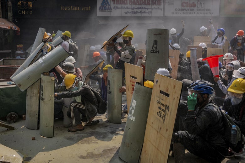 Myanmar Security Forces Kill at Least 18 Protesters in Deadliest Day Since Coup Myanmar Security Forces Kill at Least 18 Protesters in Deadliest Day Since Coup