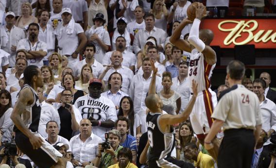 2013 NBA Finals Game 6: Spurs 3-2 Heat, 2013 NBA Finals Game 6: San  Antonio Spurs at Miami Heat (SAS leads 3-2), By NBA