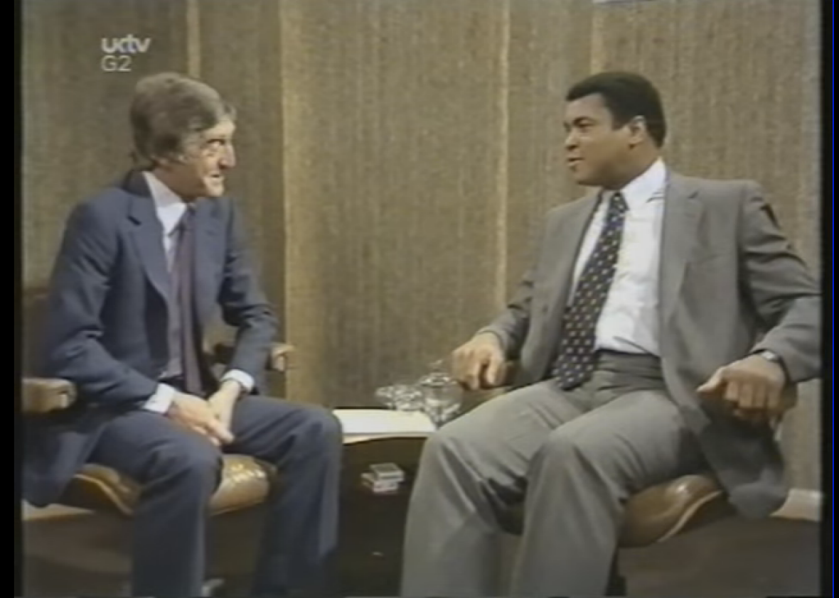 Watch these classic Muhammad Ali BBC interviews.