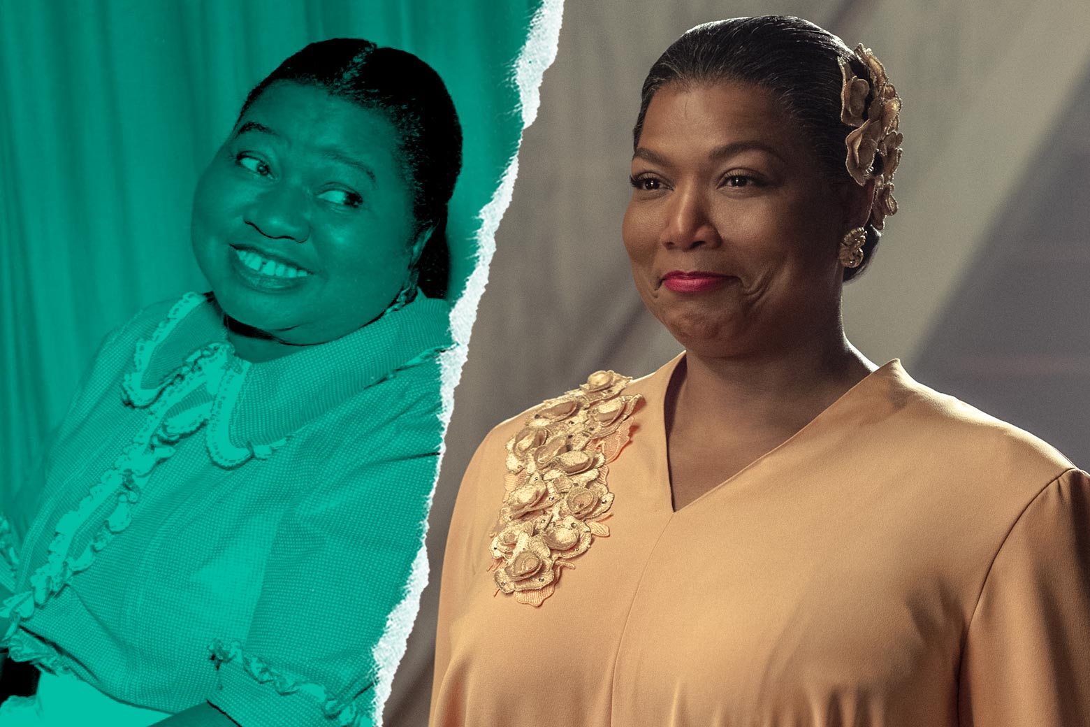 Hattie McDaniel and Queen Latifah.