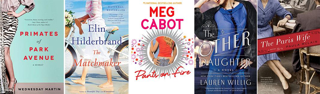 Flat book cover design: Why do all the summer novels have the same look?