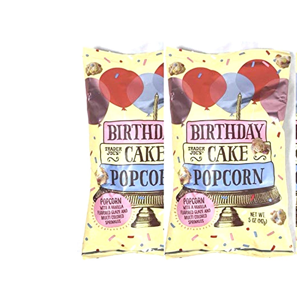 Trader Joe's Birthday Cake Popcorn 5 oz