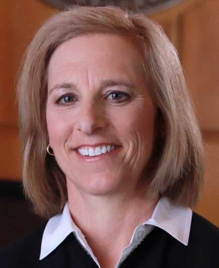 A photo of Jill Karofsky, a woman with medium-length blonde hair.