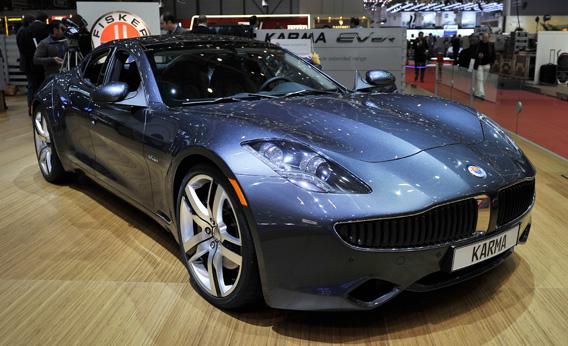 The Karma concept car from Fisker Automotive 