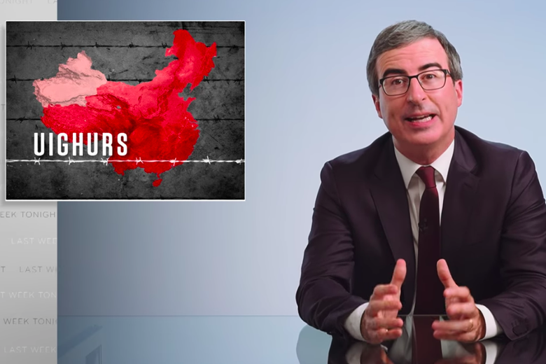John Oliver Breaks Down the Human Rights Crisis Happening in China Right Now
