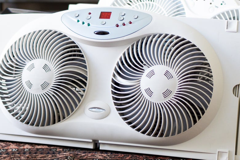 Bionaire Twin Reversible Airflow Window Fan