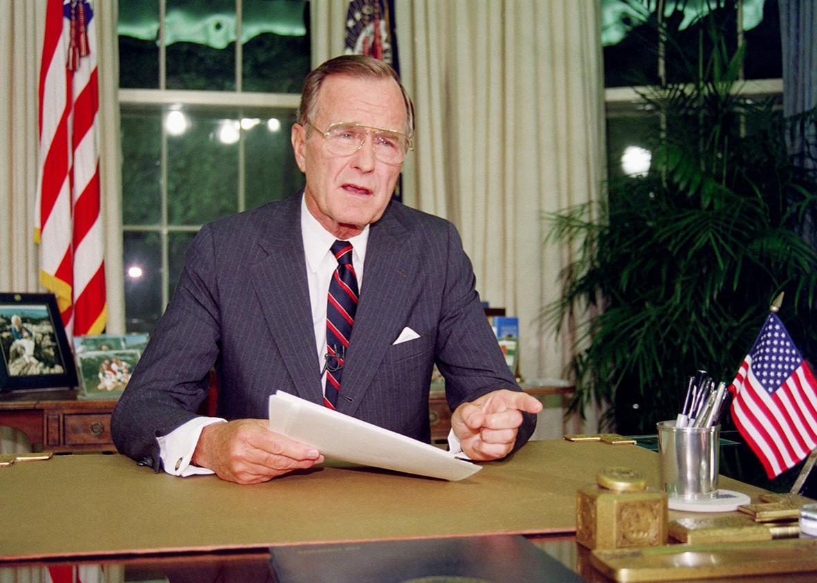President George H. W. Bush.