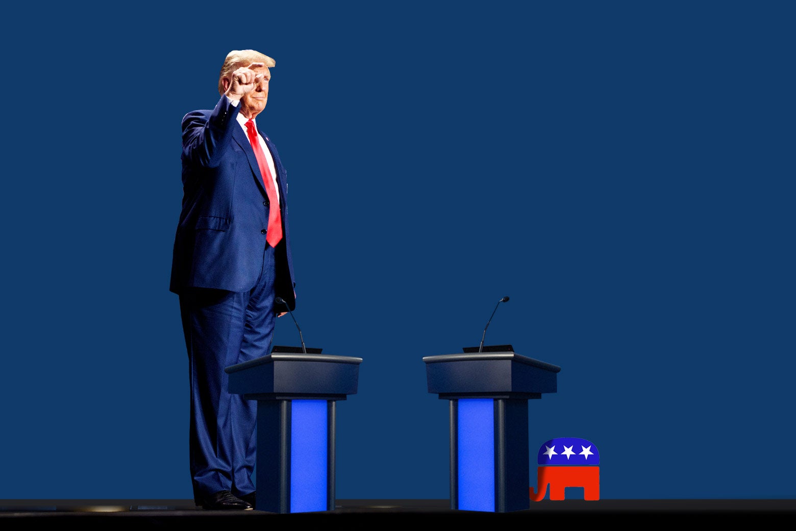 Donald Trump GOP debate in Milwaukee: The former president has a surprisingly complicated strategic decision to make.