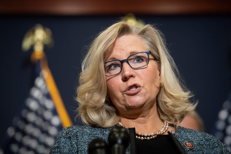 What is Liz Cheney trying to do?