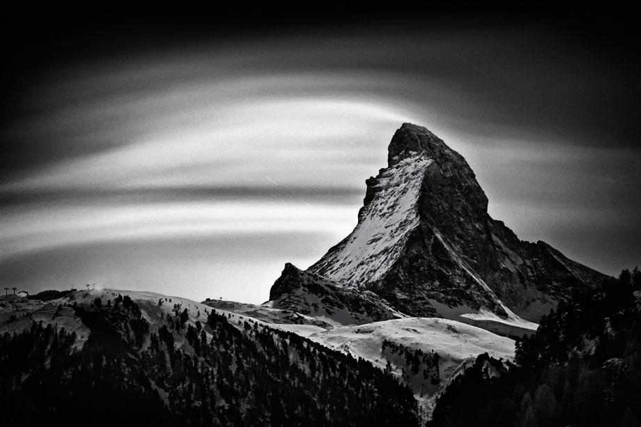 Matterhorn, Moonlight Clouds, 2011