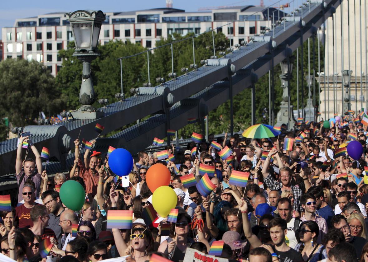 Budapest Pride 2015 Did Kennedy S Gay Marriage Decision Keep Hungarian Marchers Safe