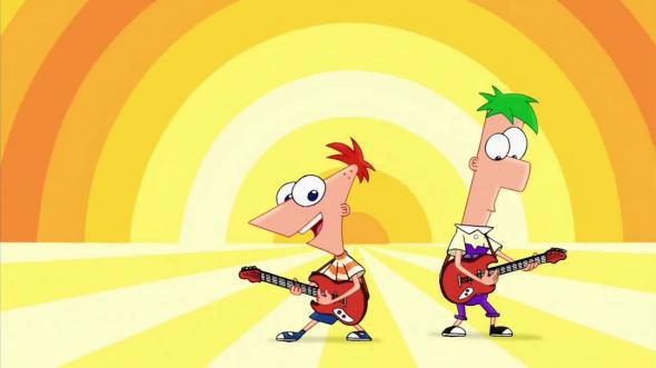 Phineas and Ferb perform "Summer (Where Do We Begin?)"