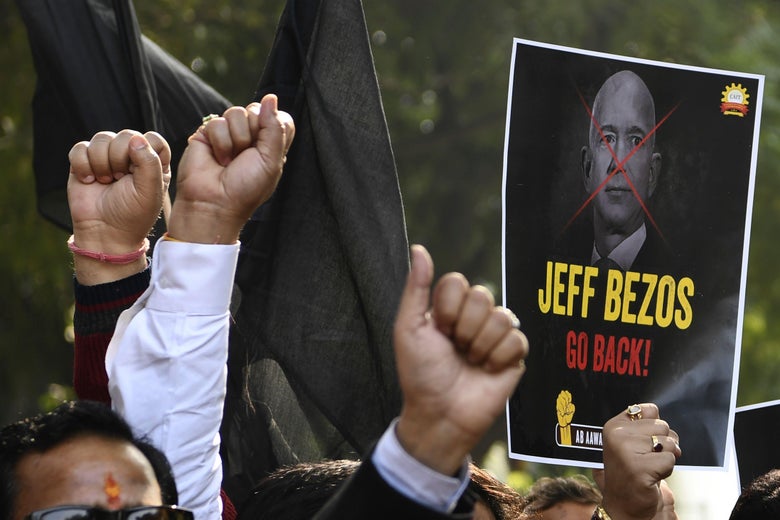 Jeff Bezos announced plans to introduce Amazon delivery e-rickshaws in India