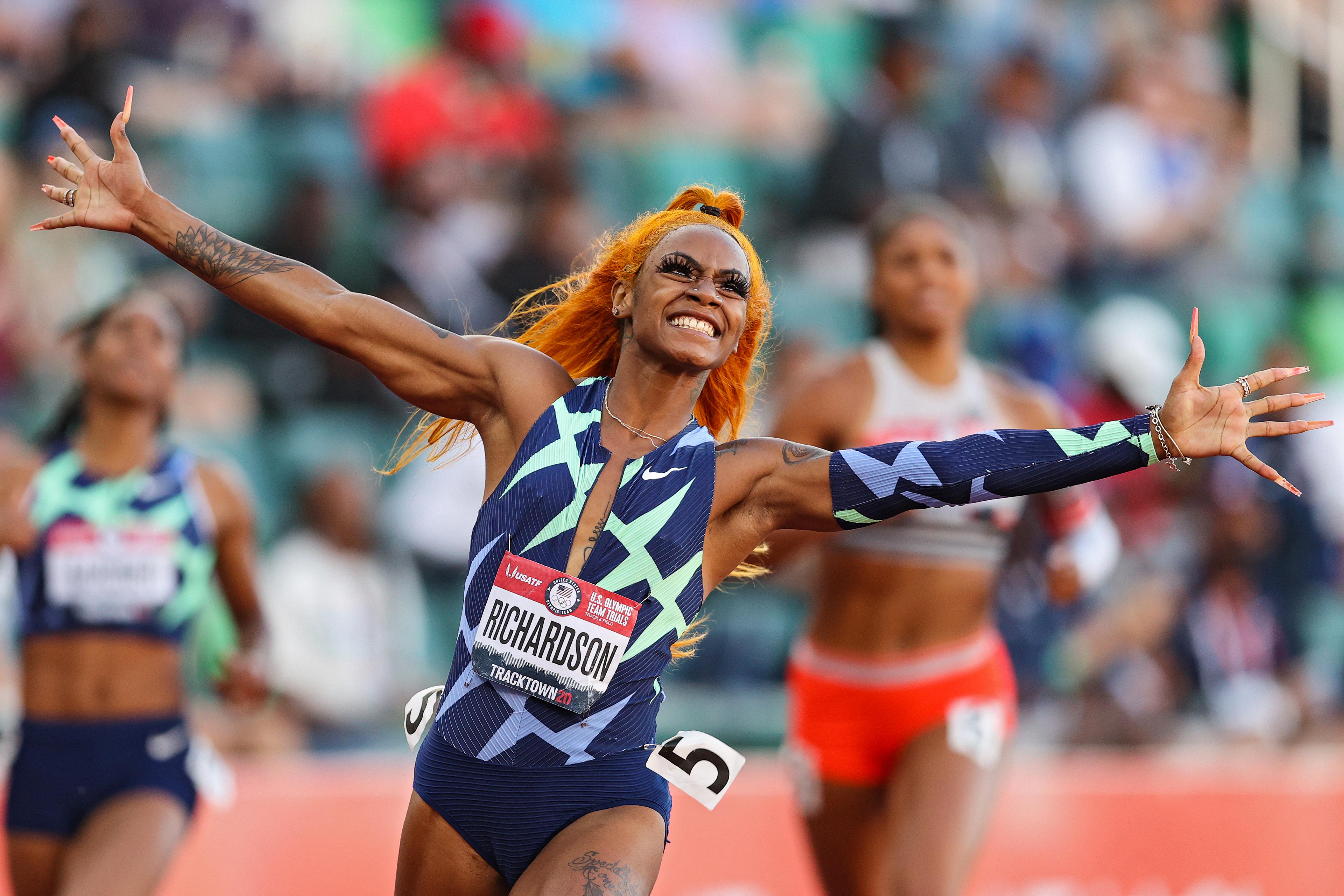 Rising U.S. Track Star Sha&rsquo;Carri Richardson Tests Positive for Marijuana, Could Miss Tokyo Olympics