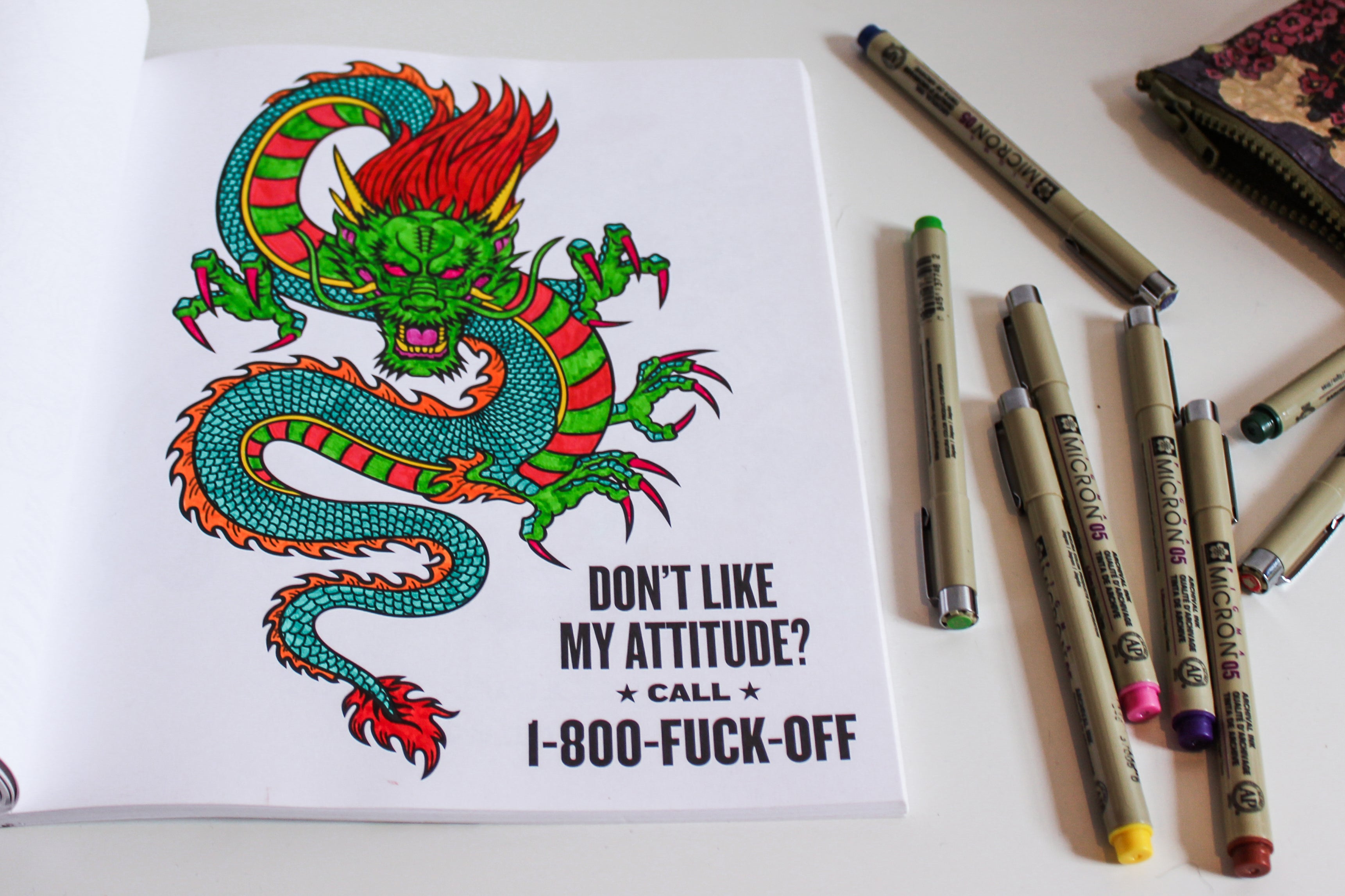 The Swear Word Coloring Book