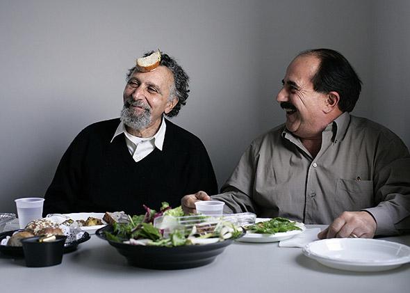 Tom and Ray Magliozzi (Tom is on left with beard; Ray is on right with mustache), better known as Click and Clack are the co-hosts of the nationally syndicated talk show, Car Talk. .
