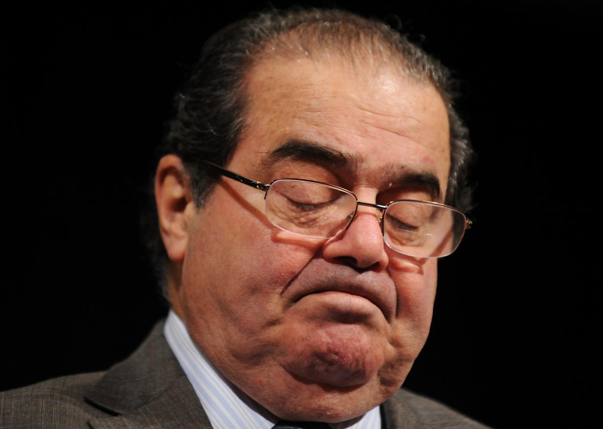 The tragedy of Antonin Scalia.