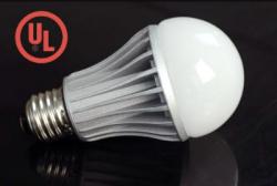 HitLights dimmable 8W LED warm white globe bulb.