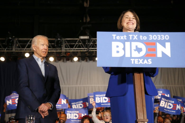 Watch Buttigieg, Klobuchar, and Beto endorse Biden ahead of high-stakes Super Tuesday vote.