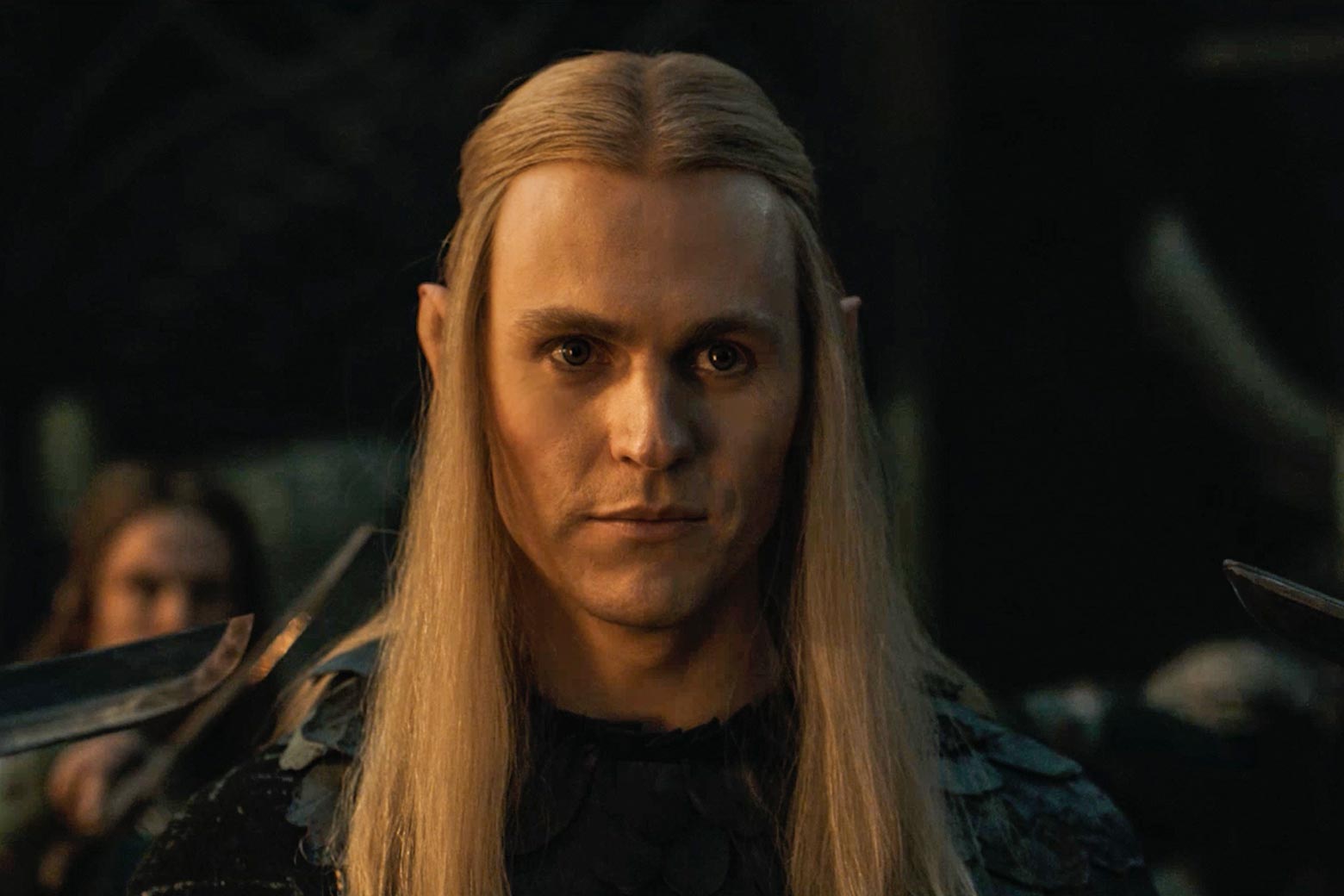 Charlie Vickers as Annatar, or Sauron, in The Rings of Power.