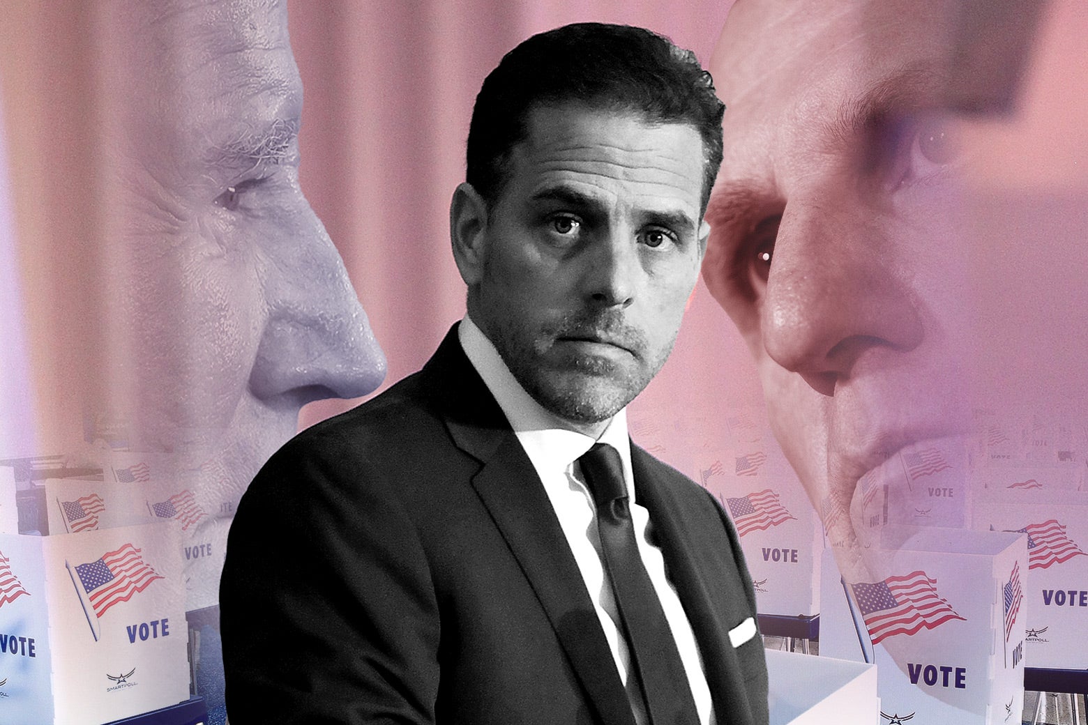 Hunter Biden in court today The presidents son is a thorny problem for Democrats. photo image