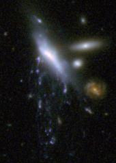 Hubble image of Abell 68