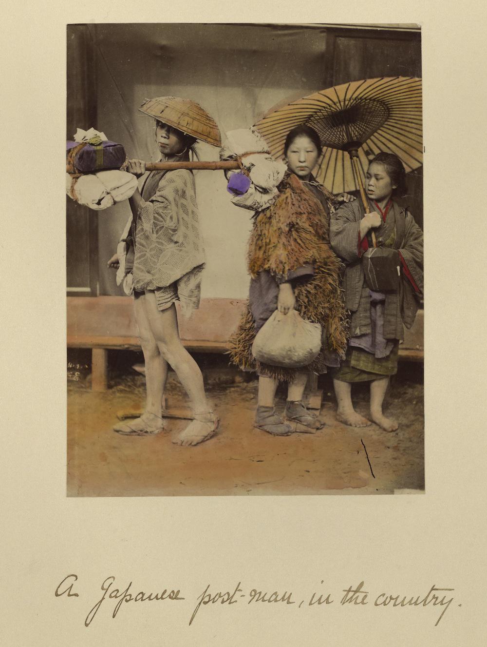 A Japanese Post-man, in the Country