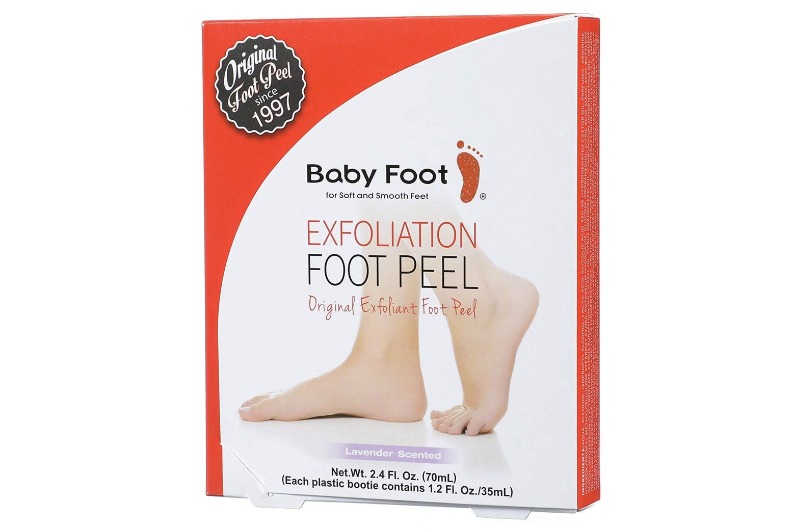 Foot peel box