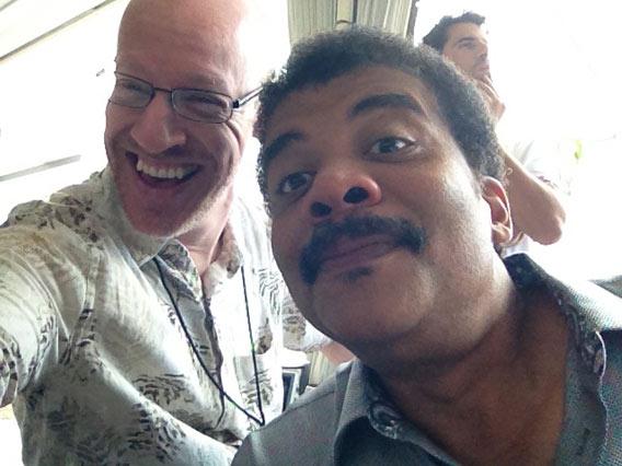 Neil Tyson and Phil Plait