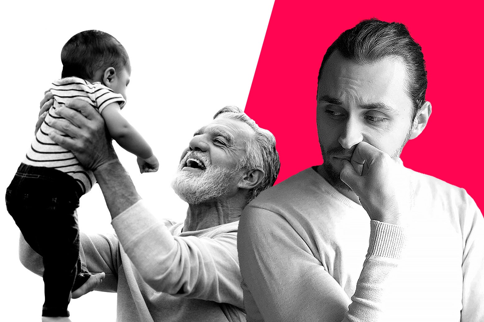 Dear Prudence My husband is jealous of my dads relationship with our newborn. image