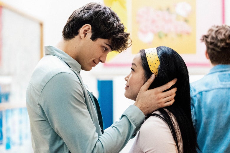 Noah Centineo and Lana Condor in To All the Boys: P.S. I Still Love You.