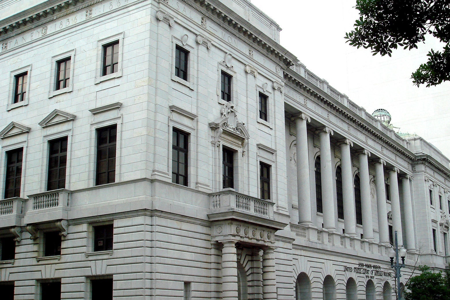 Courthouse exterior.