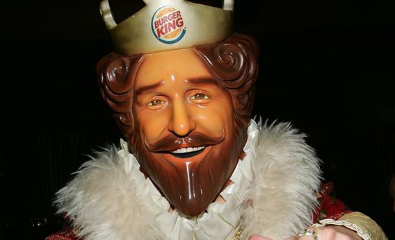 Burger King king.