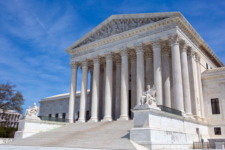 The U.S. Supreme Court building.