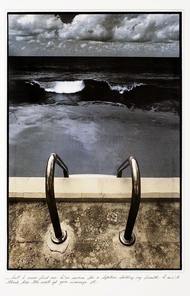 From the series “Es sólo agua en la lágrima de un extraño” (It’s only water in the teardrop of a stranger), 1986.