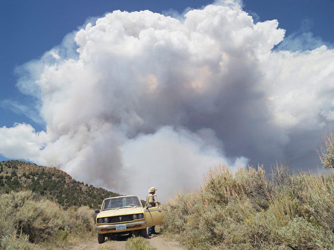 George Chasing Wildfires
