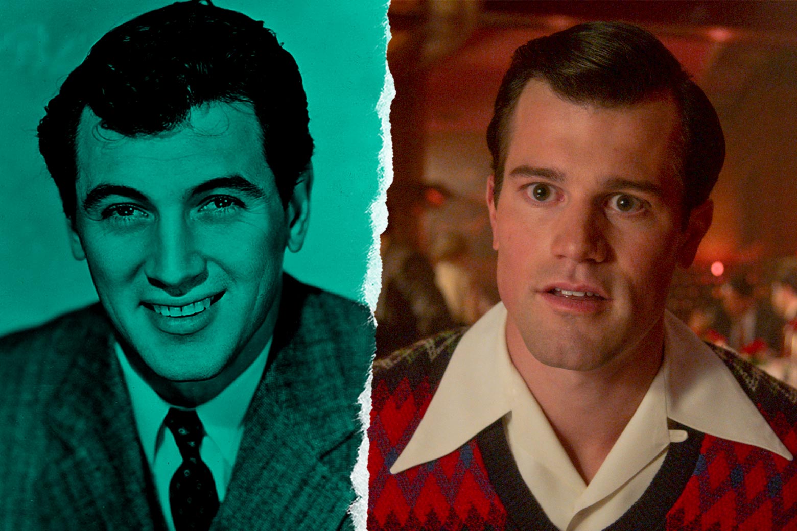 Rock Hudson and Jake Picking.