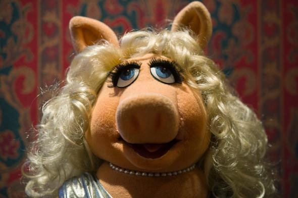 Miss Piggy joins Kermit at Smithsonian