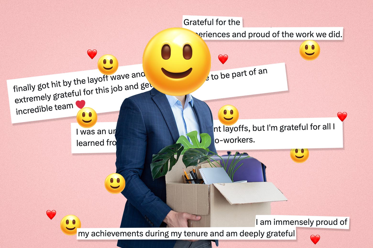 Laid off: Why is everyone saying they’re “grateful” on Twitter and LinkedIn after getting fired?