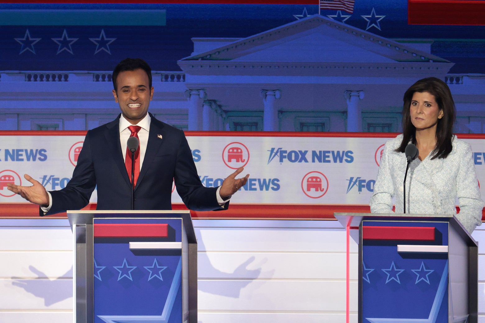 Vivek Ramaswamy Emerges as the Republican Pete Buttigieg, in That the Other Candidates Hate Him