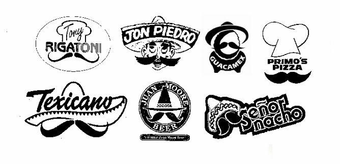 7 Mexican Italian mustache logos (668x322)
