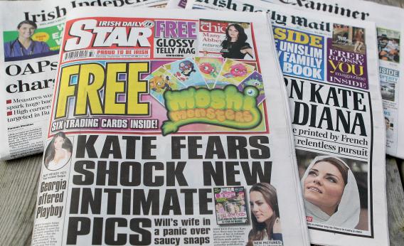 Irish newspapers like the Daily Star don't want anyone linking to their hard-hitting original journalism.