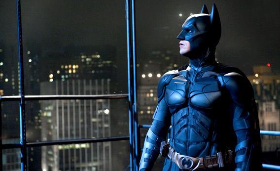 Christian Bale as Batman in The Dark Knight Rises.
