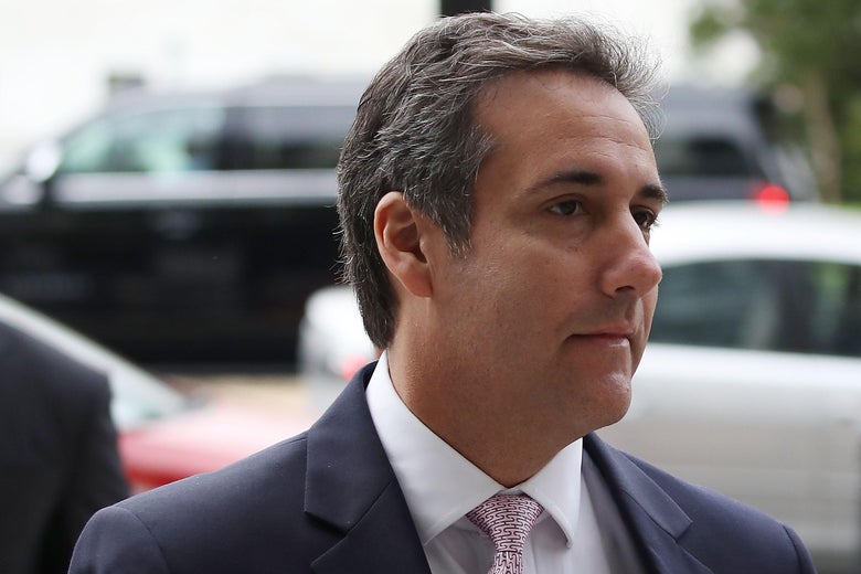 President Trump's personal lawyer Michael Cohen has a bit of a thing for tapes. 