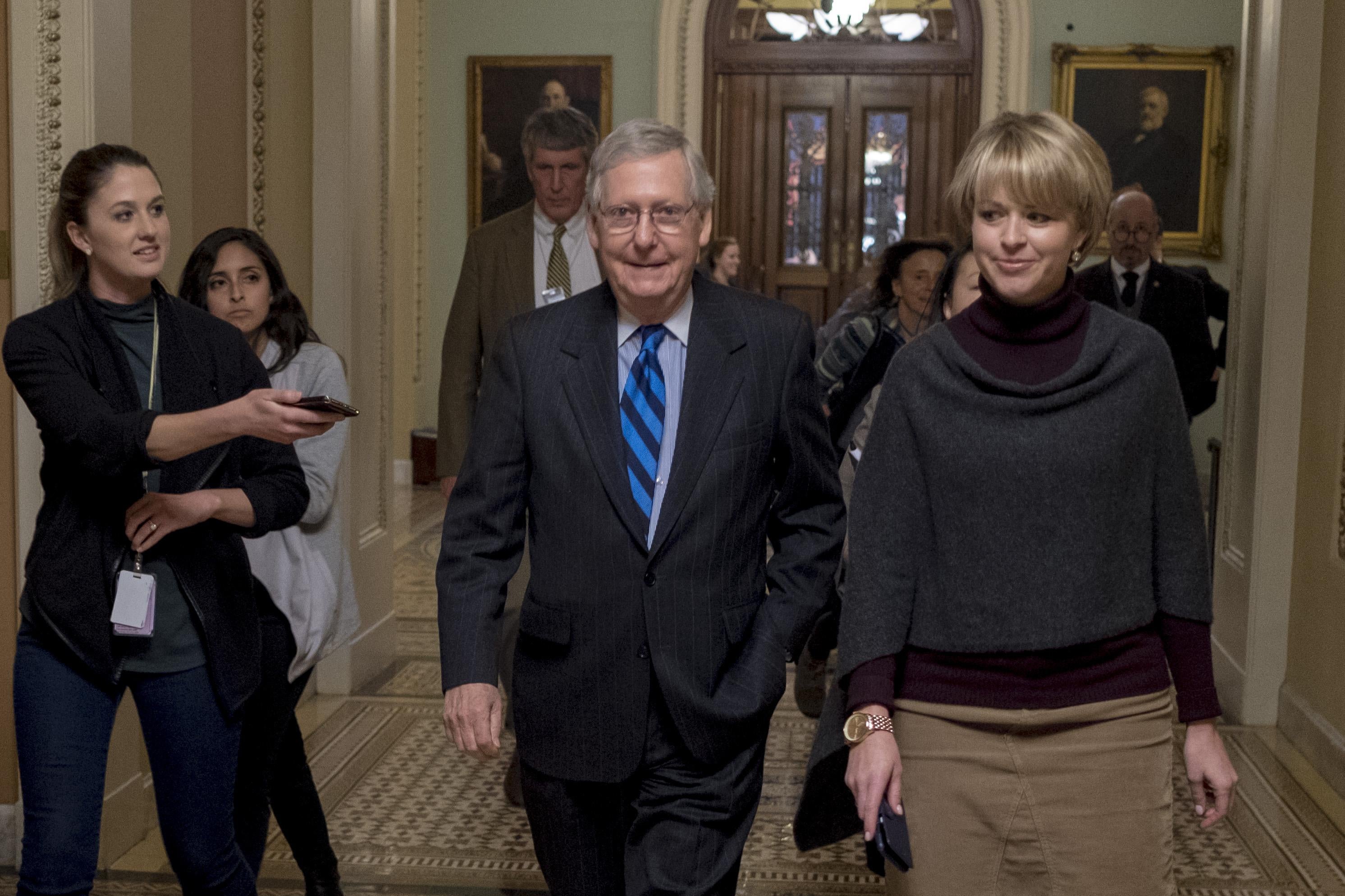 Sen. Mitch McConnell.