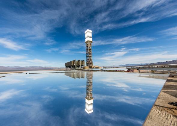 Ivanpah solar concentrating power