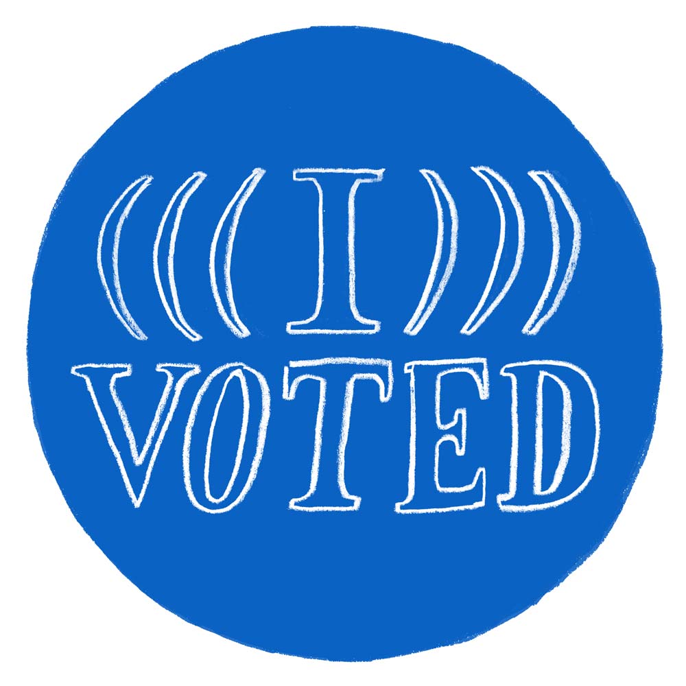 (((I))) Voted sticker