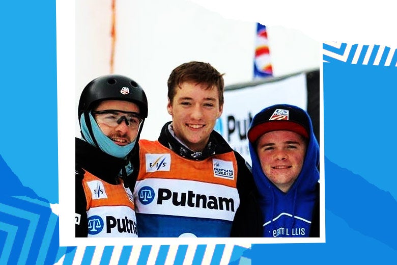 The Lillis brothers at World Cup weekend in Lake Placid.
