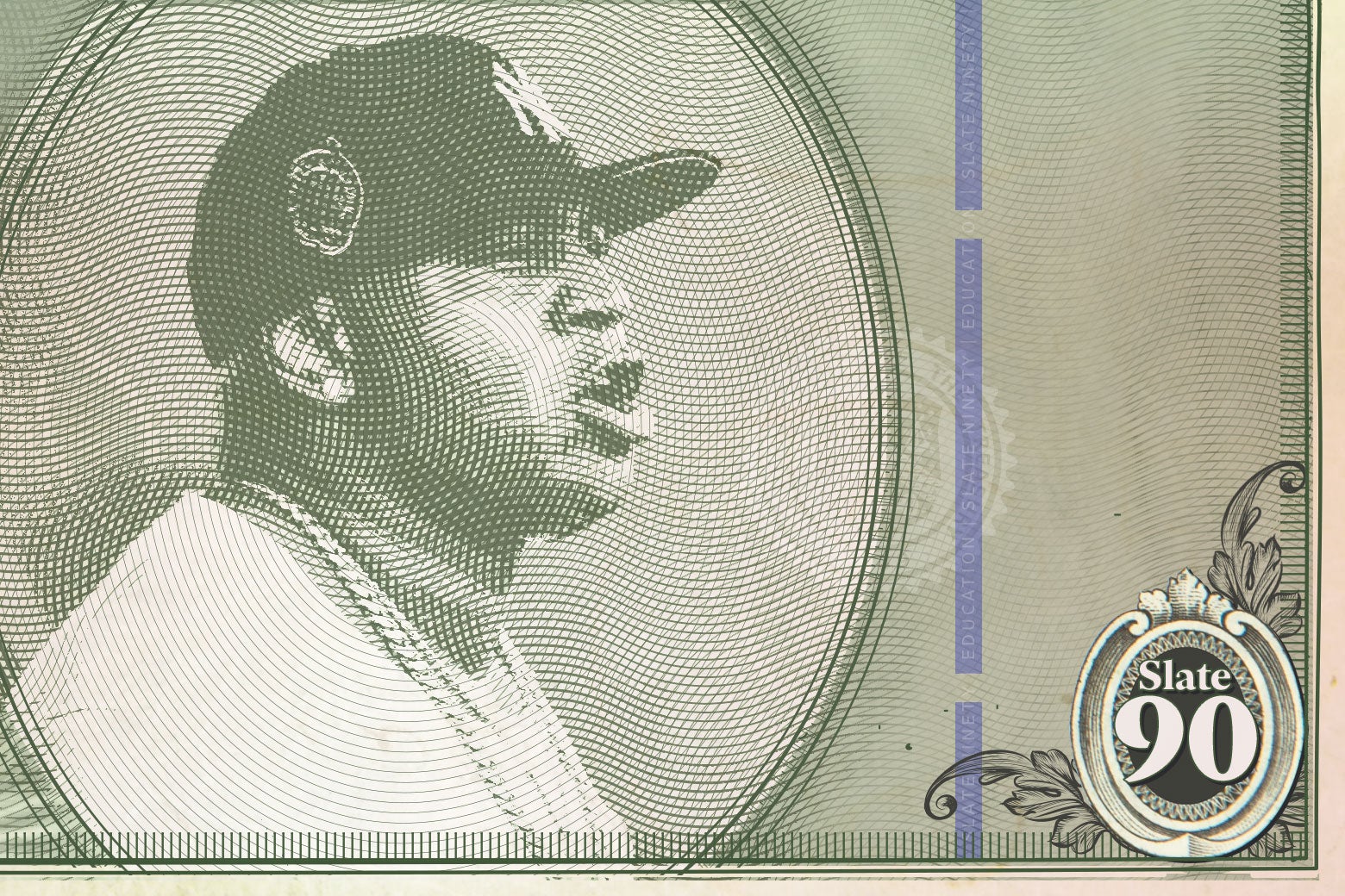 Paper currency showing LL Cool J.